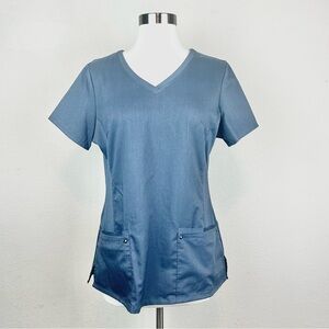 Healing Hands Purple Label Yoga Short Sleeve Scrub Top